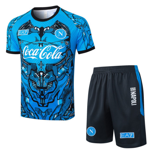 Napoli 25/26 Training Shirt and Shorts Set D25180 - PM