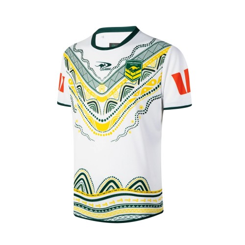 Australian Kangaroos Mens 2025/2026 Mens Indigenous Rugby Jersey