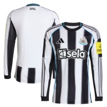 Thai Version Newcastle United 25/26 Home Long Sleeve Jersey