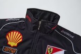 Scuderia Ferrari F1 2025 Retro Driver Jacket
