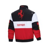 Scuderia Ferrari F1 2025 Retro Driver Jacket