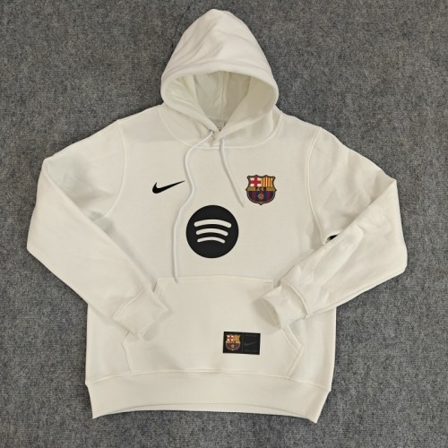 Barcelona 25/26 Team Hoodie White