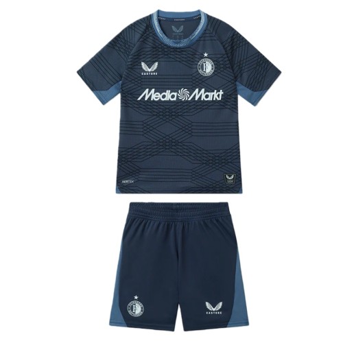 Kids Feyenoord 25/26 Away Jersey and Short Kit