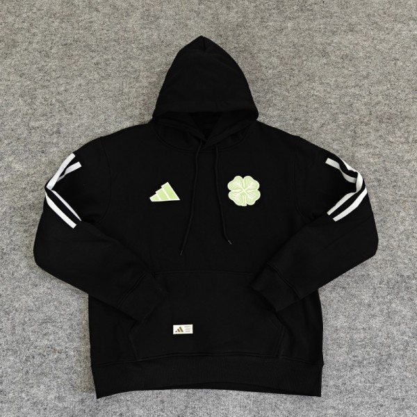 Celtic 25/26 Team Hoodie Black