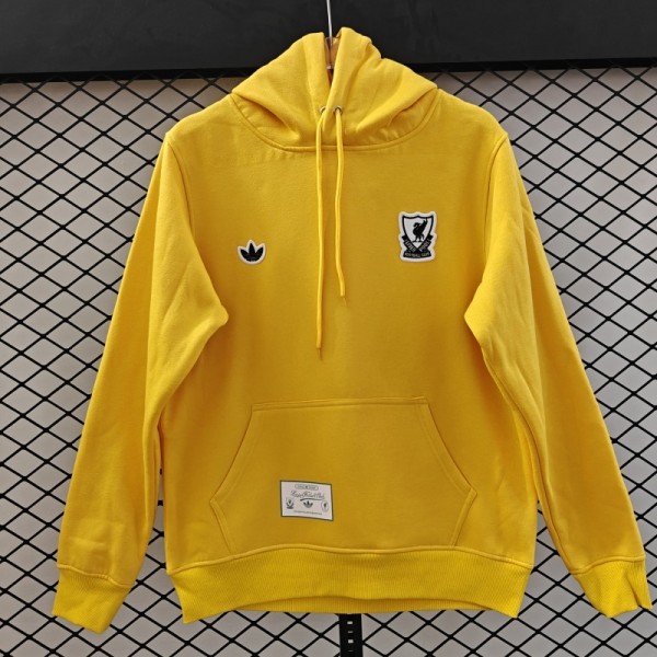 Liverpool 25/26 Team Hoodie Yellow