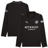 Thai Version Manchester City 25/26 Away Long Sleeve Jersey