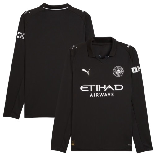 Thai Version Manchester City 25/26 Away Long Sleeve Jersey