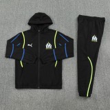 Olympique Marseille 25/26 Team Windbreaker Jacket and Pants Set - D01