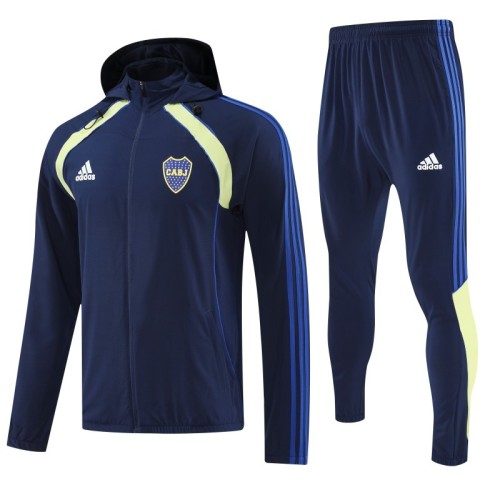 Boca Juniors 25/26 Team Windbreaker Jacket and Pants Set - D07