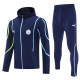 Manchester City 25/26 Team Windbreaker Jacket and Pants Set - D02