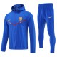 Barcelona 25/26 Team Windbreaker Jacket and Pants Set Blue - D15