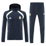 Real Madrid 25/26 Team Windbreaker Jacket and Pants Set - D03