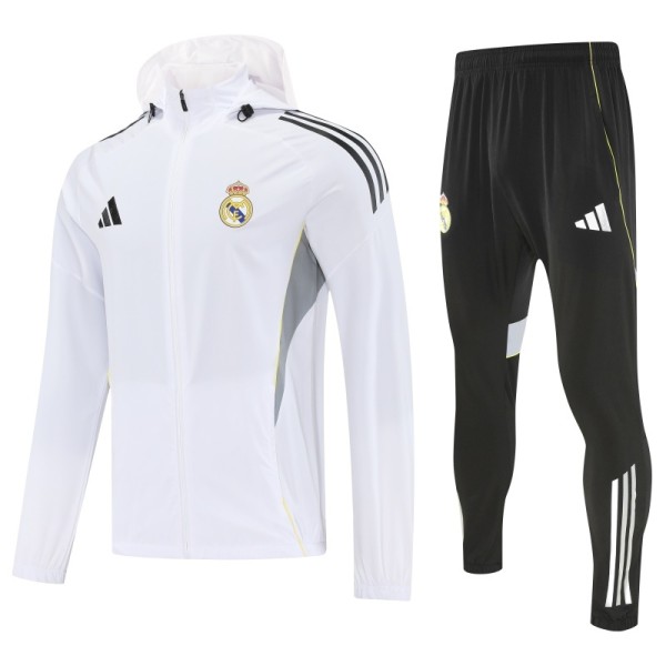 Real Madrid 25/26 Team Windbreaker Jacket and Pants Set - D18