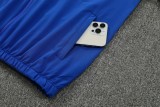 Barcelona 25/26 Team Windbreaker Jacket and Pants Set Blue - D15