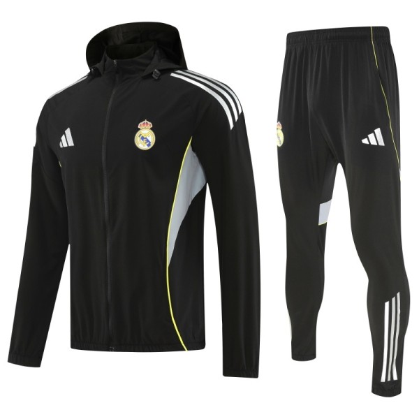 Real Madrid 25/26 Team Windbreaker Jacket and Pants Set - D17