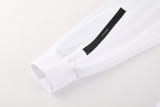 Man's 2025 Full-Zip Hoodie and Pants Set White AM05