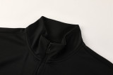 Men's 2025 Training Jacket and Pants Set Black NJ12