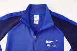 Men's 2025 Training Jacket and Pants Set Blue NJ17