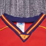 Kids Spain 1998 World Cup Home Retro Kit