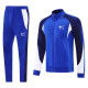 Men's 2025 Training Jacket and Pants Set Blue NJ17
