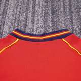 Kids Spain 1998 World Cup Home Retro Kit