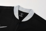 Men's 2025 Training Jacket and Pants Set Black NJ13