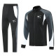 Men's 2025 Training Jacket and Pants Set Black NJ17