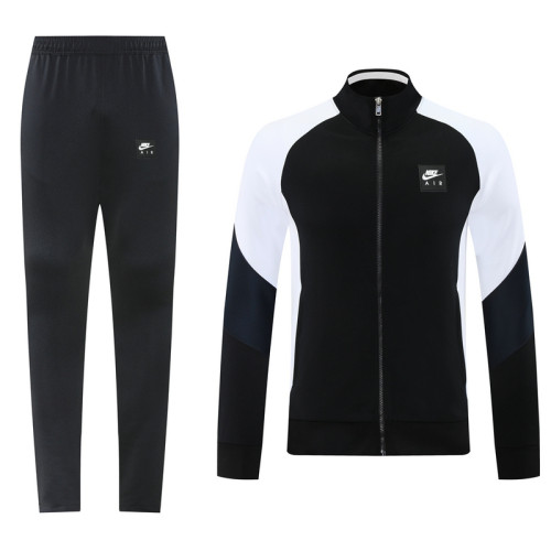 Men's 2025 Training Jacket and Pants Set Black NJ18