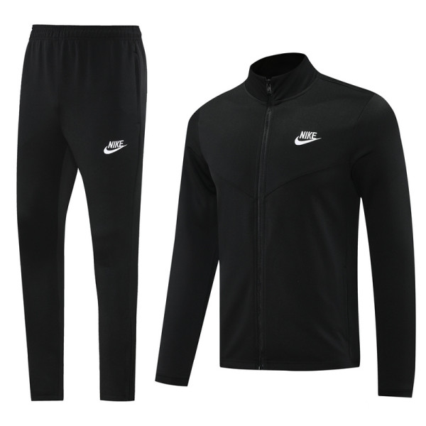 Men's 2025 Training Jacket and Pants Set Black NJ12