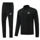 Men's 2025 Training Jacket and Pants Set Black NJ12