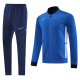 Men's 2025 Training Jacket and Pants Set Blue NJ13