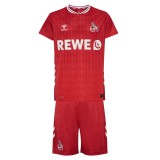 Kids 1. FC Köln 25/26 Away Jersey and Short Kit