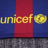 Kids Barcelona 2014/2015 Home Long Sleeve Retro Kit