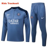 Kids PSG 25/26 Half-Zip Training Sweatshirt and Pants Set E25175