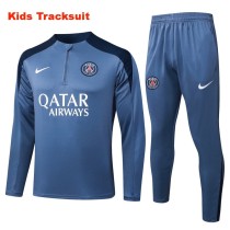 Kids PSG 25/26 Half-Zip Training Sweatshirt and Pants Set E25175