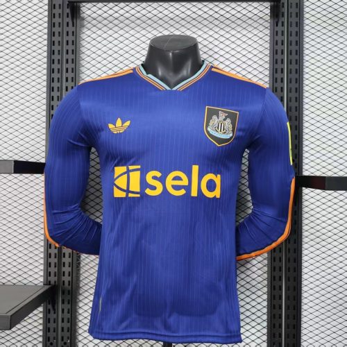 Player Version Newcastle United 25/26 Third Long Sleeve Authentic Jersey