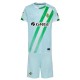 Kids Real Betis 25/26 Away Jersey and Short Kit