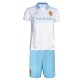 Kids Real Zaragoza 25/26 Home Jersey and Short Kit