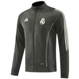 Real Madrid 25/26 Full-Zip Team Track Jacket Grey