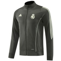 Real Madrid 25/26 Full-Zip Team Track Jacket Grey