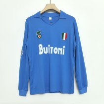 Napoli 1987/1988 Home Long Sleeve Retro Jersey
