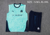 Olympique Marseille 25/26 Sleeveless Jersey and Shorts Set D25203