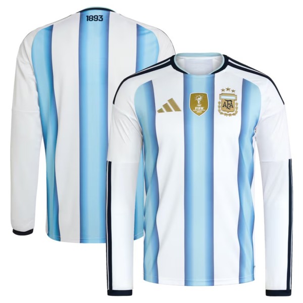 Thai Version Argentina 2026 Home Long Sleeve Jersey