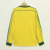 Brazil 1998/2000 Home Long Sleeve Retro Jersey