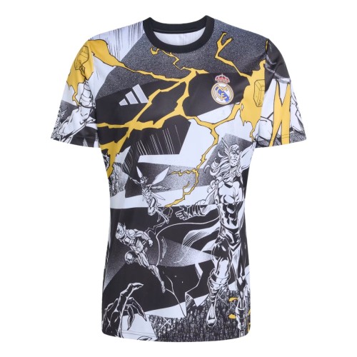 Thai Version Real Madrid 25/26 Avengers Pre-Match Jersey