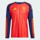 Player Version Spain 2026 Home Long Sleeve Authentic Jersey
