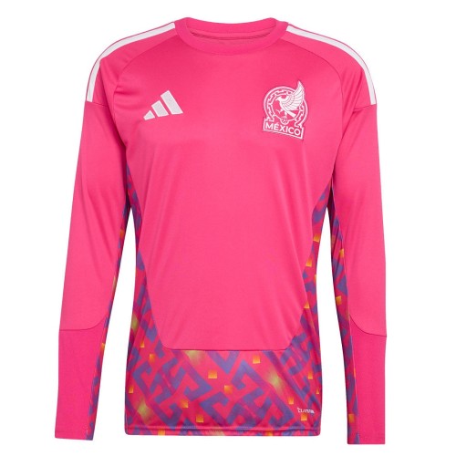 Thai Version Mexico 2026 Home Goalkeeper Long Sleeve Jersey