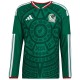 Player Version Mexico 2026 Home Long Sleeve Authentic Jersey