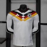 Player Version Germany 2026 Home Long Sleeve Authentic Jersey