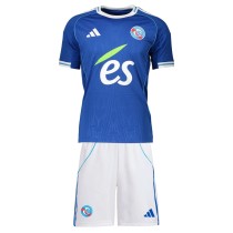 Kids RC Strasbourg 25/26 Home Jersey and Short Kit